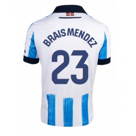 Real Sociedad Brais Mendez #23 Heimtrikot 2023-24 Kurzarm